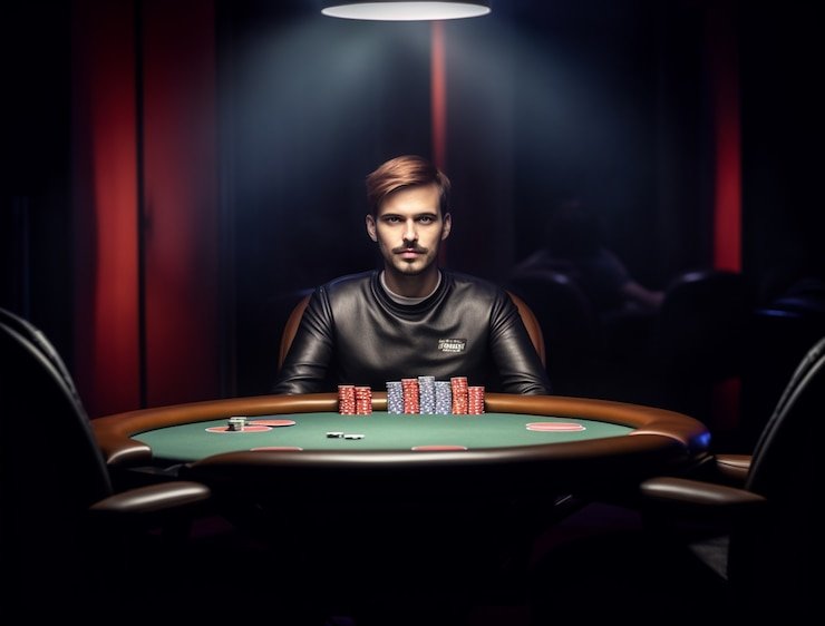 Meja Baccarat tanpa komisi admin77 dengan dealer langsung dan tampilan kartu real-time